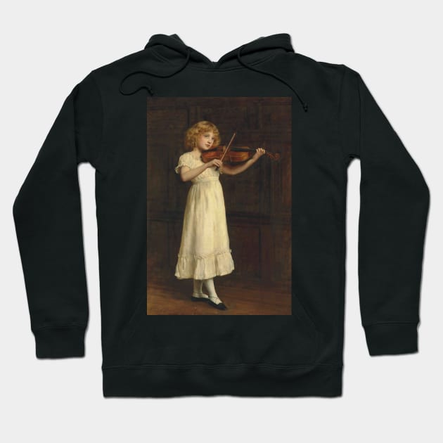 The Sonatina by John Collier Hoodie by Classic Art Stall